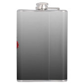 Romantic Couple's Gift | Kunst met Tattoo stijl Heupfles (Achterkant)