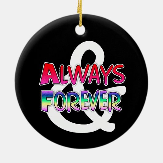 Romantic Couple's Gift | Kunst met Tattoo stijl Keramisch Ornament (Achterkant)