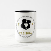 Romantic Couples Mug | His & Hers Love Coffee Cup Mok (Midden)