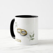 Romantic Couples Mug | His & Hers Love Coffee Cup Mok (Voorkant links)