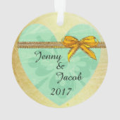 Romantic Couple's Ornament (achterkant)