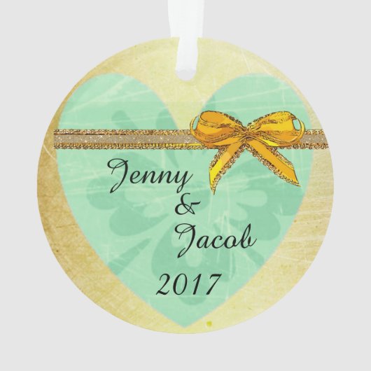 Romantic Couple's Ornament (achterkant)