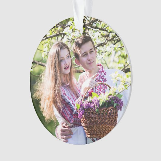 Romantic Couple's Ornament (voorkant)