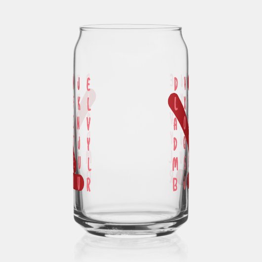 Romantic Cup Blikvorm Glas (Links)