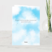 Romantic Custom Names Valentine to Husband or Wife Kaart (Achterkant)