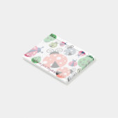 Romantic Cute Lovely Stylish, Ladybugs Post-it® Notes (Schuin)