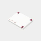 Romantic Cute Lovely Stylish, Ladybugs Post-it® Notes (Schuin)