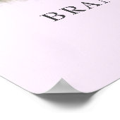 Romantic Cute Photo Weduwen Welkomstteken Poster (Hoek)