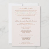 Romantic Cute Quinceañera Princess Tiara in Bloom Kaart (Achterkant)