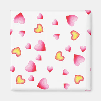 Romantic Cute Red Heart Magneet