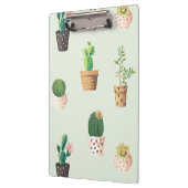 Romantic Cute succulent cactus op de achtergrond v Klembord (Links)