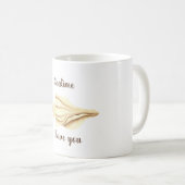 Romantic Cute waterverf Seatime Shell Coffee Mok (Voorkant rechts)