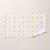 Romantic Daisies Ditsy Floral Pattern Trendy Bath Bad Handdoek (Handdoek)