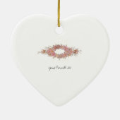 Romantic Daisies Keramisch Ornament (Achterkant)