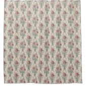 Romantic Damask Curtain Pastel Victorian Accent Douchegordijn (Voorkant)