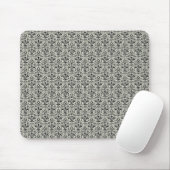Romantic Damask Mousepad, Grey Muismat (Met muis)