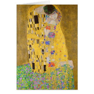 Romantic De kus schildert Gustav Klimt herstellen