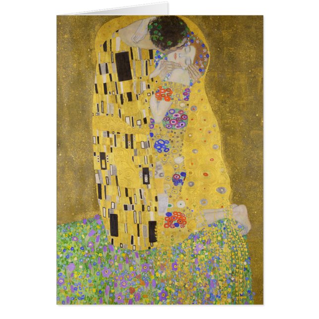 Romantic De kus schildert Gustav Klimt herstellen (Voorkant)