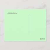 Romantic Deer Briefkaart (Achterkant)