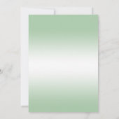 Romantic Diamonds & Mint Green Bow 30th Birthday Kaart (Achterkant)