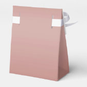 Romantic Diamonds & Roos Gold Bow 30e verjaardag Bedankdoosjes (Achterkant)