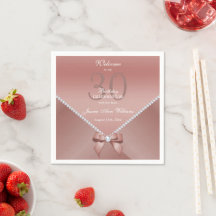 Romantic Diamonds & Roos Gold Bow 30e verjaardag