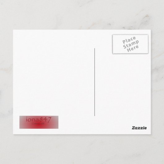 Romantic Dinner Coupon Briefkaart (Achterkant)