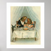 "Romantic Dinner for Frogs" Poster (Voorkant)