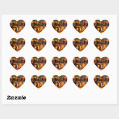 Romantic Dinner Hart Sticker (Vel)