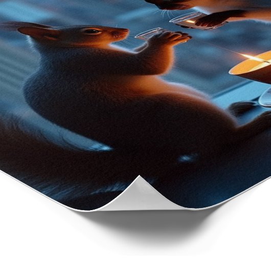 Romantic Dinner Poster (Hoek)