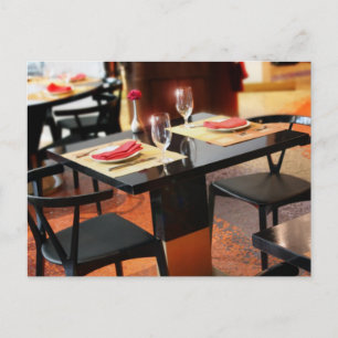 Romantic Dinner voor Twee Briefkaart