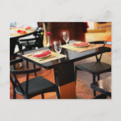 Romantic Dinner voor Twee Briefkaart (Voorkant)