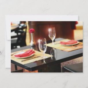 Romantic Dinner voor Twee Kaart