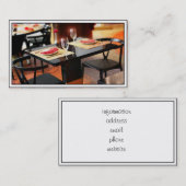 Romantic Dinner voor Twee Visitekaartje (Voorkant / Achterkant)