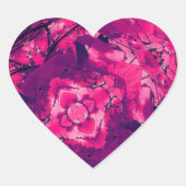Romantic Dream Hart Sticker (Voorkant)