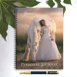 Romantic Dream Horse Spiral Notitieboek
