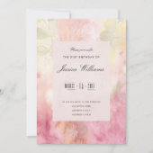 Romantic Dreamweaver Blossom 21st Birthday Kaart (Voorkant)