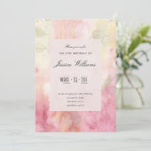 Romantic Dreamweaver Blossom 21st Birthday Kaart (Staand voorkant)