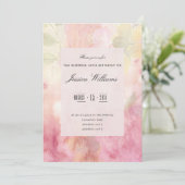 Romantic Dreamweaver Blossom Surprise 50th Birthda Kaart (Staand voorkant)