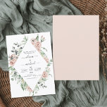 Romantic Dusty Pink Eucalyptus Weddenschap Kaart<br><div class="desc">Dusty Pink Floral Rozen en Eucalyptus Botanical Greenery Waterverf Wedding Spring of Summer Wedding Invitations - inclusief prachtige en elegante scripttypografie met moderne botanische bloemen en groen voor de speciale viering van de huwelijksdag.</div>