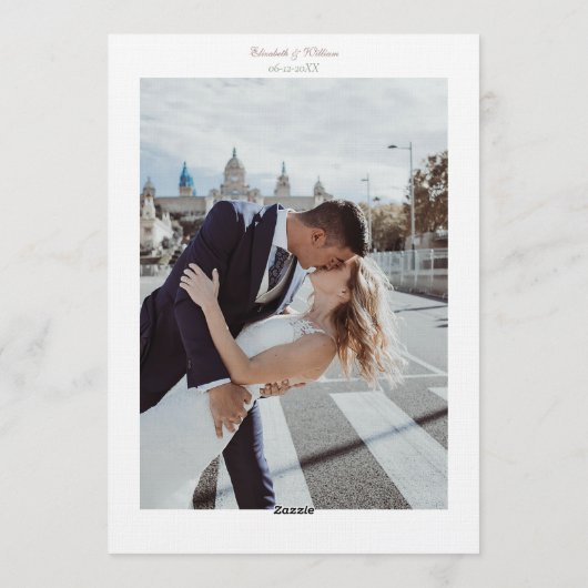 Romantic Dusty Rose Regency Botanical Cameos  Kaart (Achterkant)