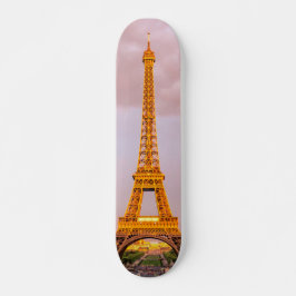 Romantic Eiffel Tower Fotografie | Parijs, Frankri Persoonlijk Skateboard
