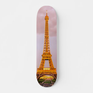 Romantic Eiffel Tower Fotografie   Parijs, Frankri Persoonlijk Skateboard