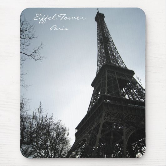 ROMANTIC EIFFEL TOWER - Mousepad Muismat (Voorkant)