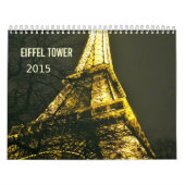 Romantic Eiffeltoren Parijs 2015 Kalender (Hoes)