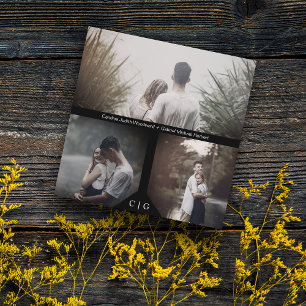 Romantic Elegant 3 Foto's Engaged Couple Session Save The Date