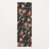 Romantic Elegant Baroque Flowers Oil Painting Yogamat (Voorkant)