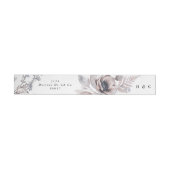 Romantic Elegant Waterverf Floral Wedding Address (Individueel)