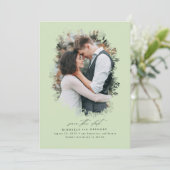 Romantic en Dreamweaver sparen de Foto van de Datu Save The Date (Staand voorkant)
