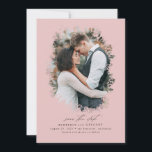 Romantic en Dreamweaver sparen de Foto van de Datu Save The Date<br><div class="desc">Droge zomersfoliën slaan de datumfotokaarten op</div>